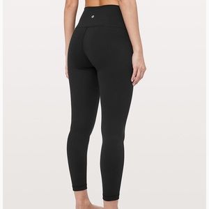 Lululemon High Rise Wunder Under 7/8 Leggings